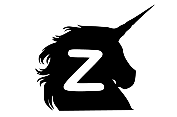 Download Monogram Magical Unicorn Letter Z - Unicorn letter Collection