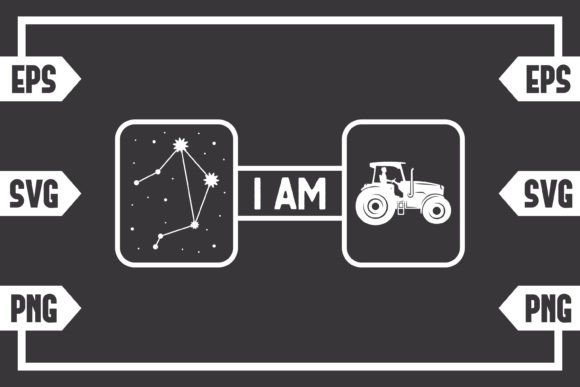 Download Libra Star Sign and Guy Driving Tractor. - Premium Resources