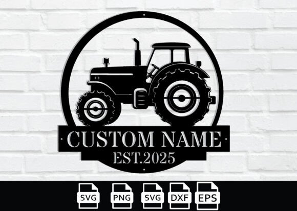 Download Customized Metal Tractor Sign - Tractor sign Collection